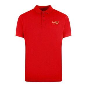 Cavalli Class Unisex Adult Signature Logo Polo Shirt / Red